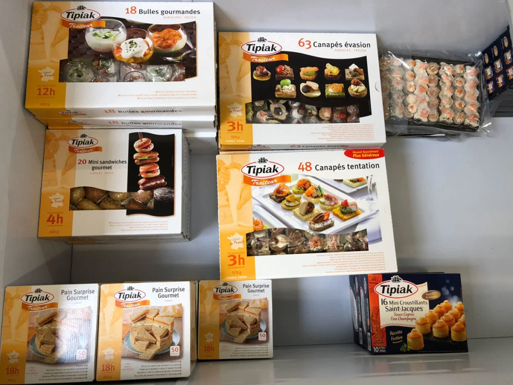 Glaces et desserts surgelés au Coccimarket Beg Meil